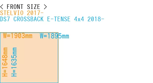 #STELVIO 2017- + DS7 CROSSBACK E-TENSE 4x4 2018-